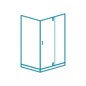 Collection des portes de douche pivotantes en verre de Grandverre