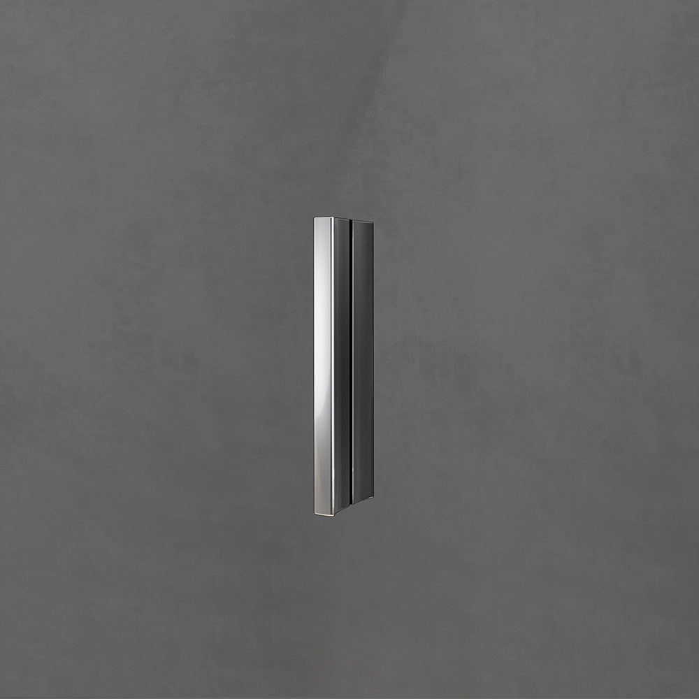 poignée en acier inoxydable chromé porte de douche coulissante 8mm