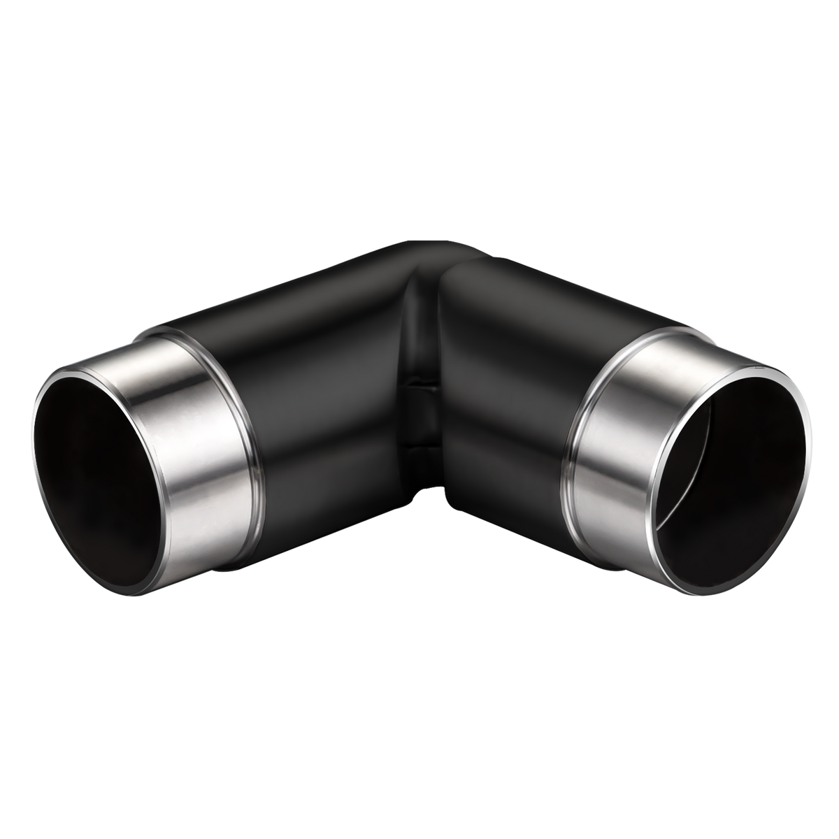 Raccord d'angle mobile pour main courante en acier inoxydable 304 noir mat