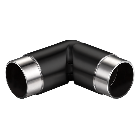 Raccord d'angle mobile pour main courante en acier inoxydable 304 noir mat