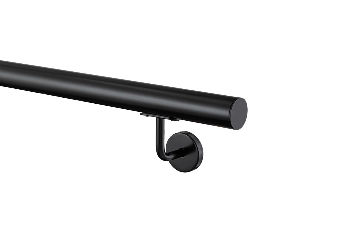 Main courante en acier inoxydable 304 noir mat extérieur et intérieur