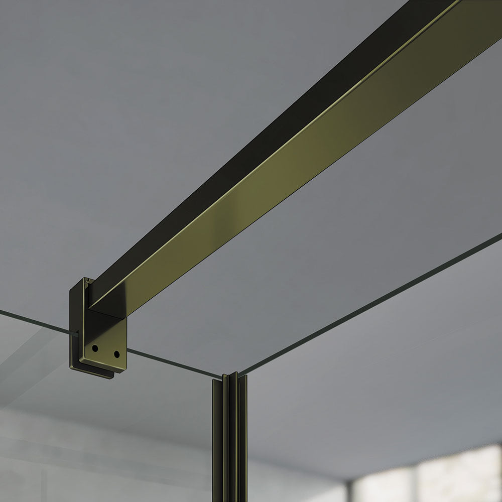 Barre de stabilisation sol-plafond pour paroi de douche fixe - Soglass