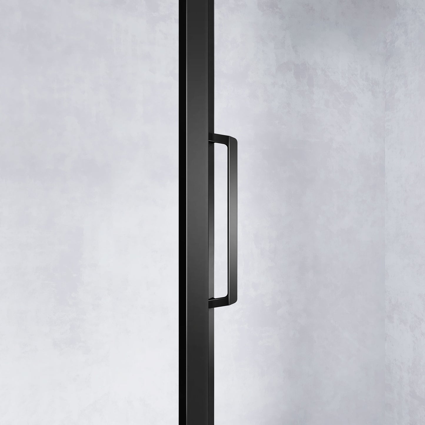 Poignée design fin cabine de douche à accès d'angle